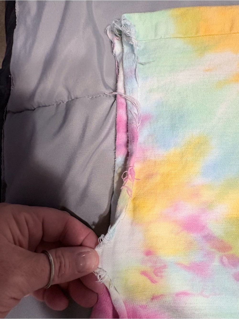 Judy Blue TieDye Denim Cutoff Shorts Size 1X 14w/16w - Picture 8 of 9